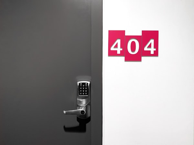 404 Error - Page Not Found